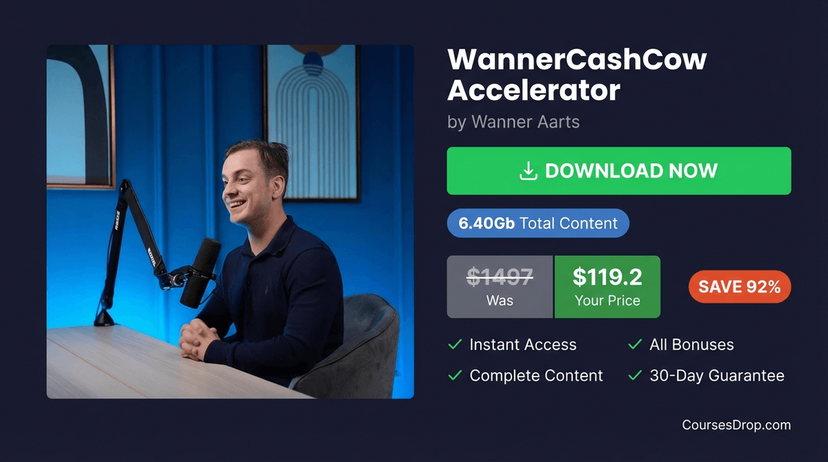WannerCashCow Accelerator download package