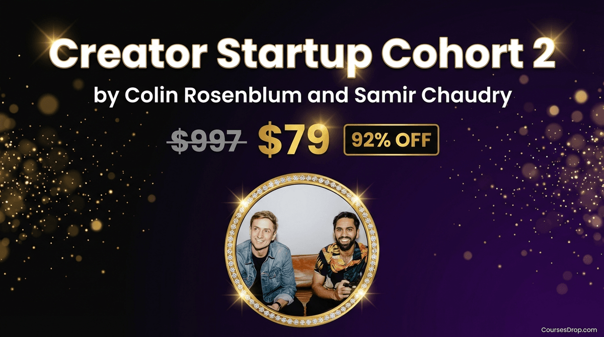 Creator Startup Cohort 2 course image