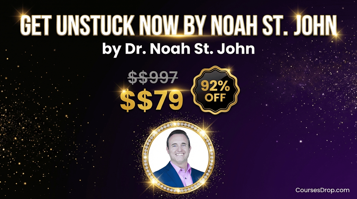 Get Unstuck Now by Noah St. John course image