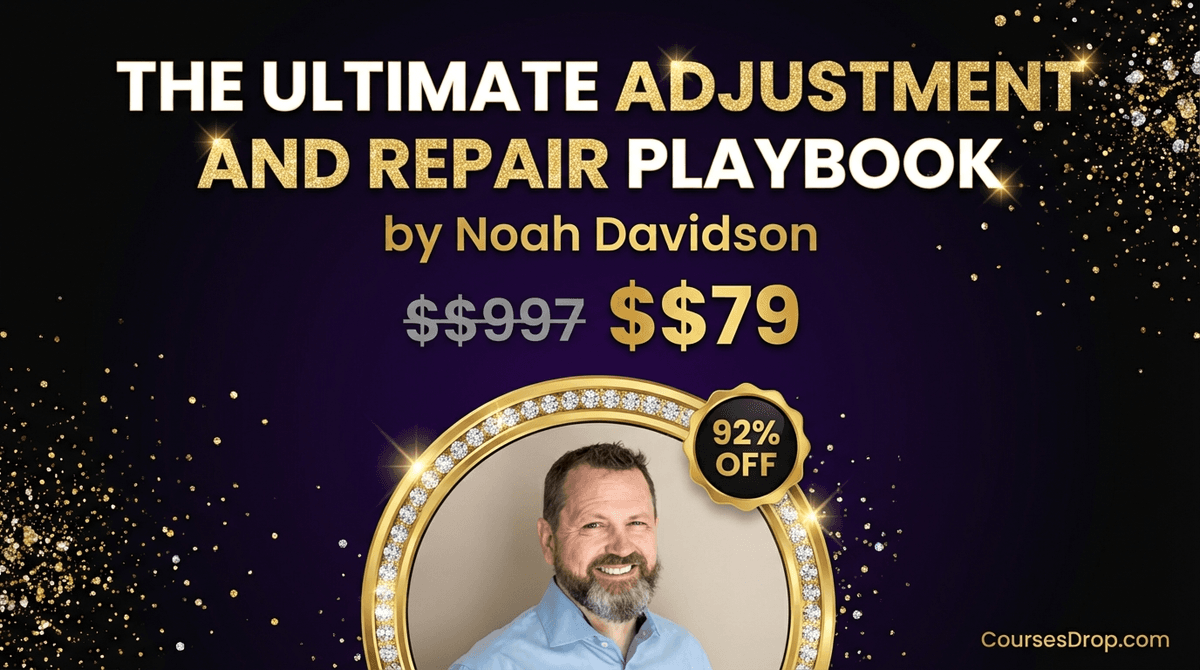 The Ultimate Adjustment and Repair Playbook course image