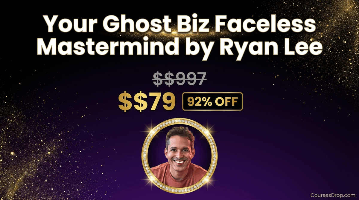 Your Ghost Biz Faceless Mastermind by Ryan Lee course image